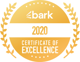 2020 BARK! Certificate of Excellence